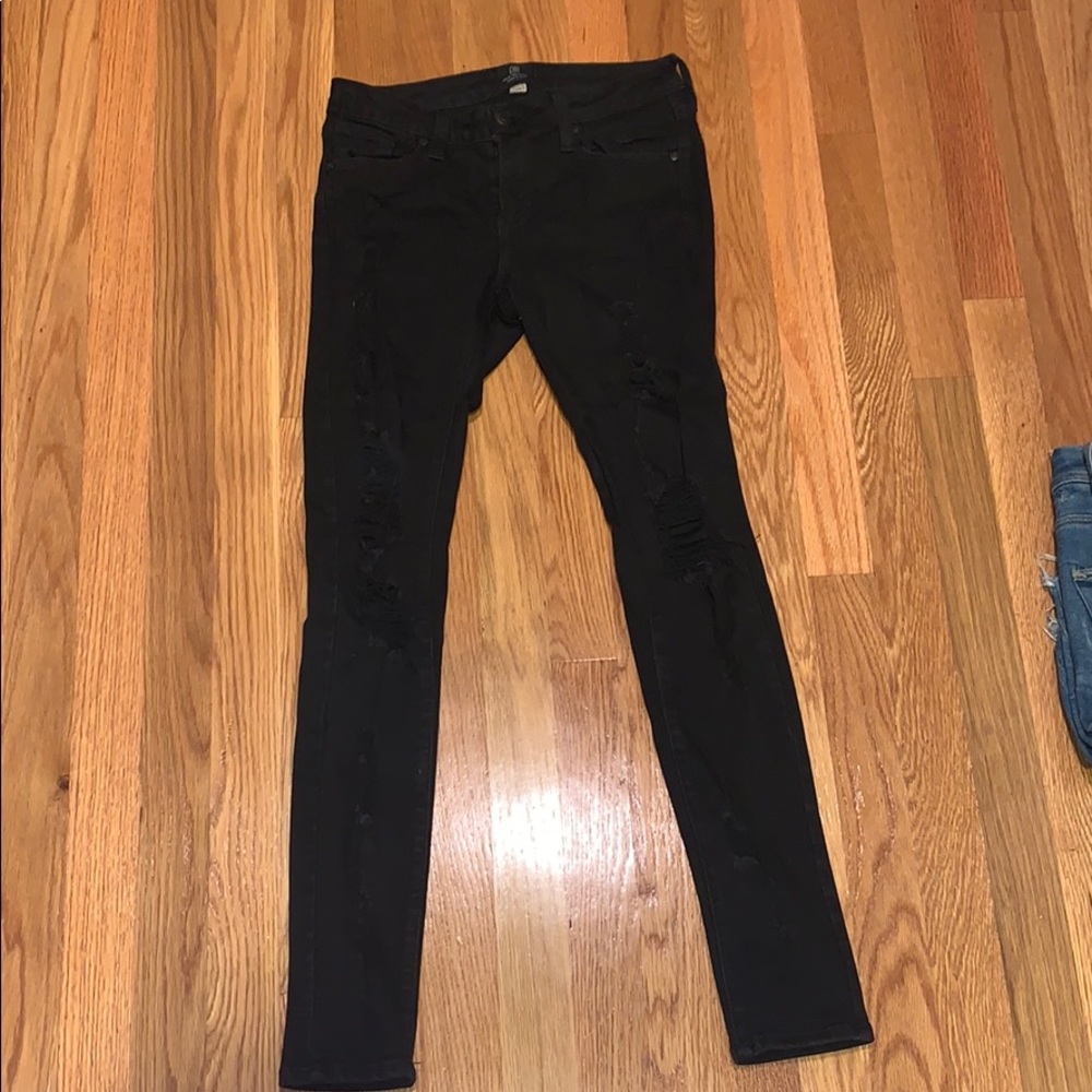 Just Black ripped jeans